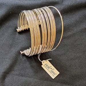 NWT- Flair Bracelet, Park Lane, Silver tone